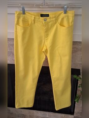 Ralph Lauren Bright Yellow Women's Ankle Jeans
